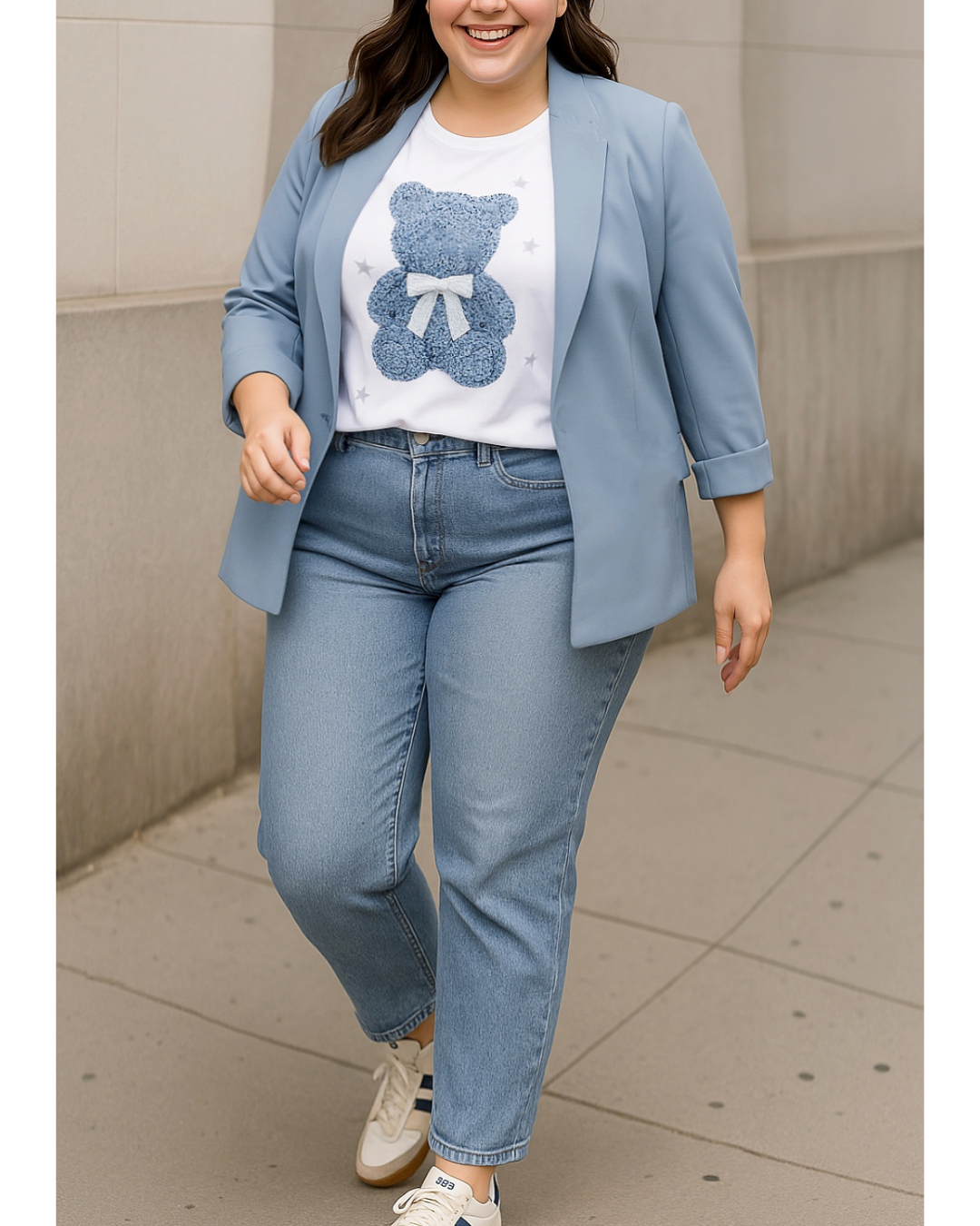 Look Daniela Azul